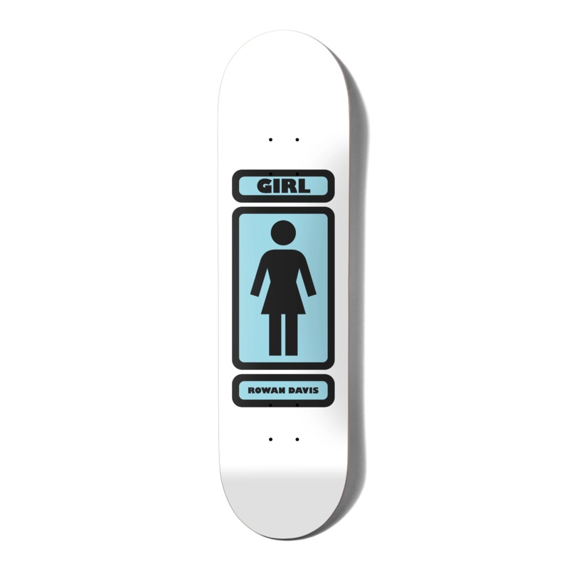 Girl Rowan Davis 93 Til W45D1 Skateboard Deck - 8.0"