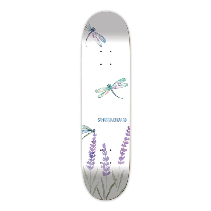 Meow Samarria Brevard Dragonfly Skateboard Deck - 8.0"