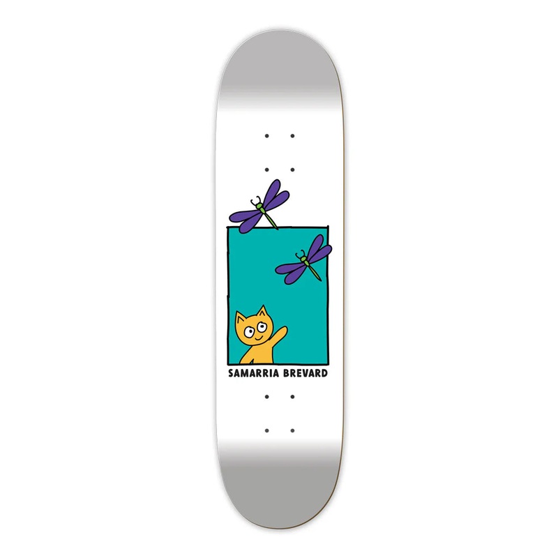 Meow Samarria Brevard Welcome Home Skateboard Deck - 8.25"