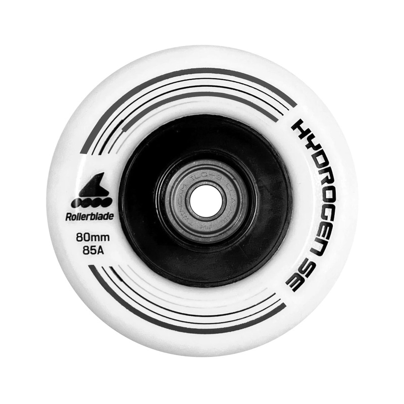 Rollerblade Hydrogen SE Inline Skate Wheels/Bearings 80mm/ILQ9 - Set of 8