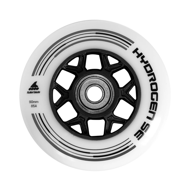 Rollerblade Hydrogen SE Inline Skate Wheels/Bearings 90mm/ILQ9 - Set of 8