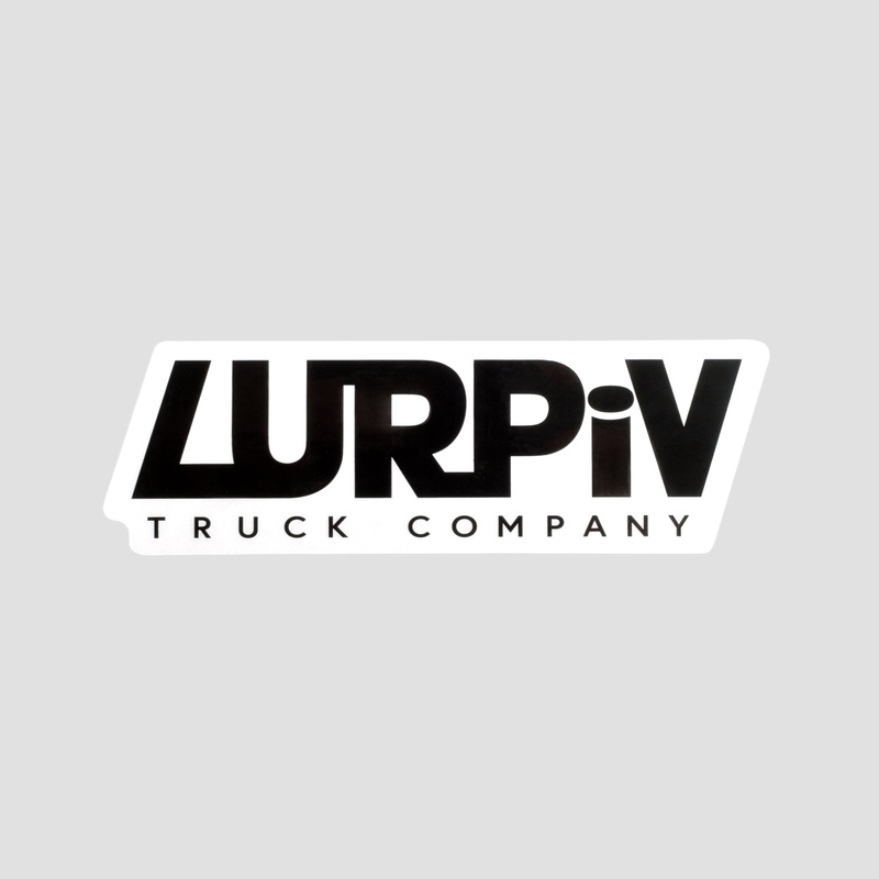Lurpiv Big Logo Sticker Black
