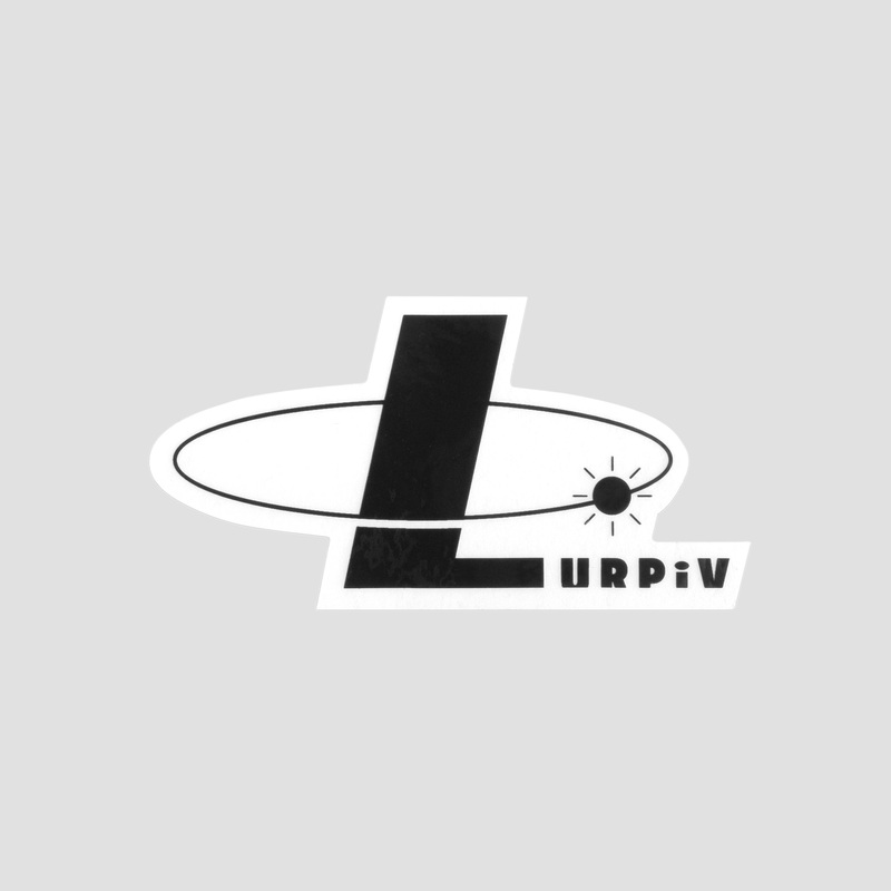 Lurpiv Orbit Logo Sticker Black