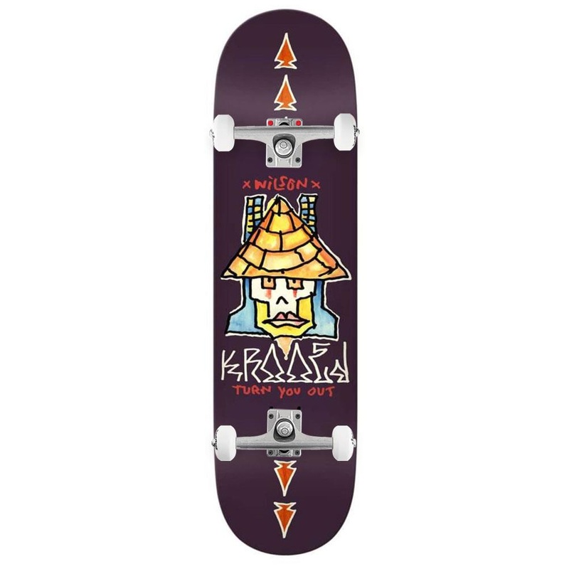 Krooked Wilson Turn Out x Venom Custom Complete Skateboard - 8.38"