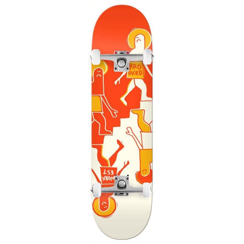 Krooked Worrest Up Down Tt Slick x Venom Custom Complete Skateboard - 8.3"