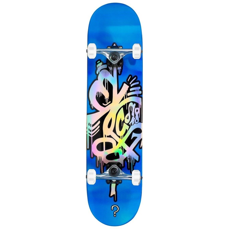 Enuff Hologram Complete Skateboard - Blue - 8.0"