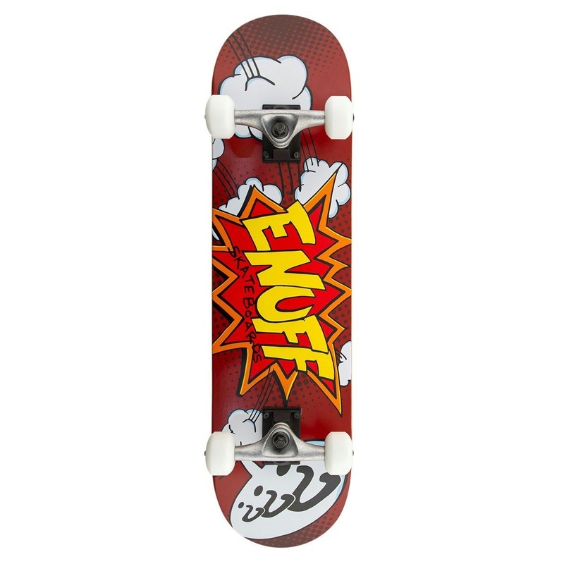 Enuff Pow Red Complete Skateboard - 7.75"