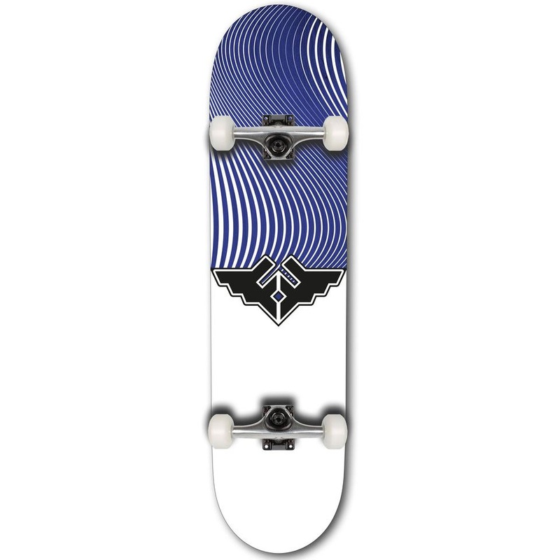 Fracture Wings V4 Blue Complete Skateboard 8.0"