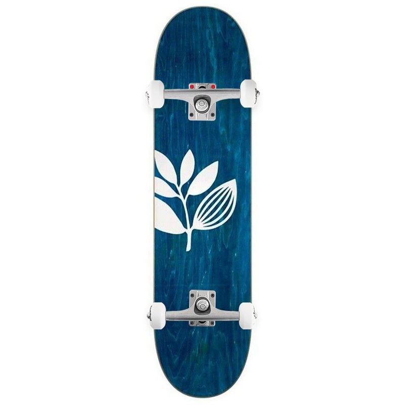 Magenta Big Plant Team Board Complete Skateboard - 8.25"