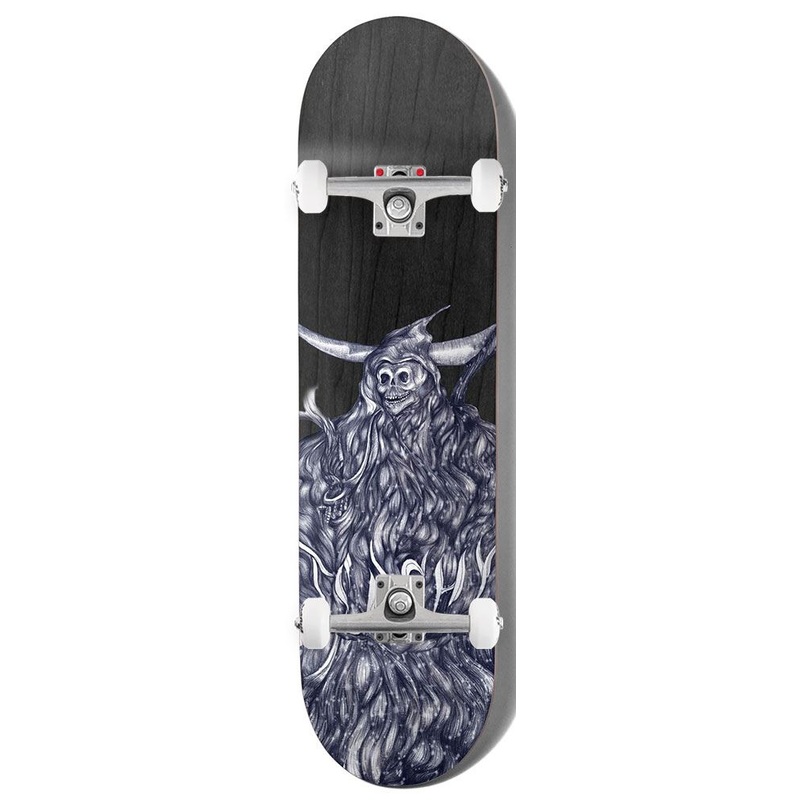 Chocolate Infinite Raven Tershy x Venom Custom Complete Skateboard - 8.5"