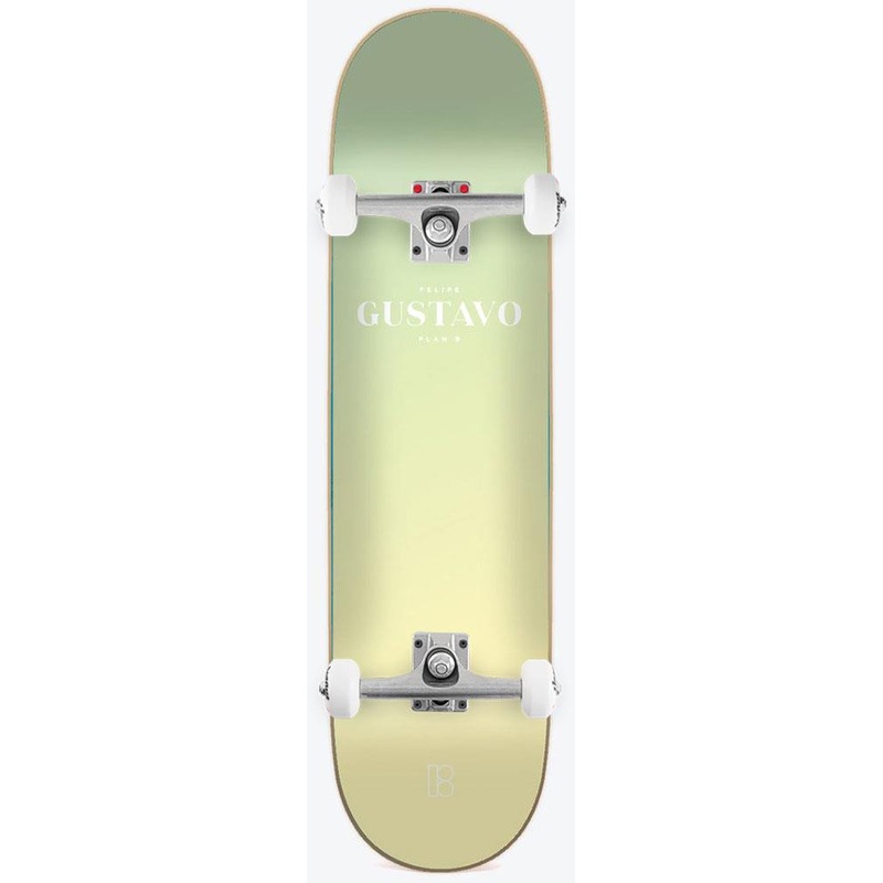 Plan B Faded Gustavo Skate x Venom Custom Complete Skateboard - 7.75"