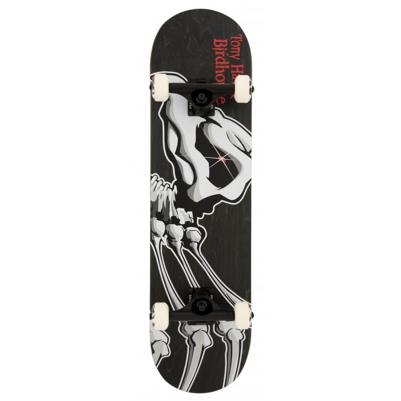 Birdhouse Stage 3 Falcon 1 Black / Red Complete Skateboard - 8.125"