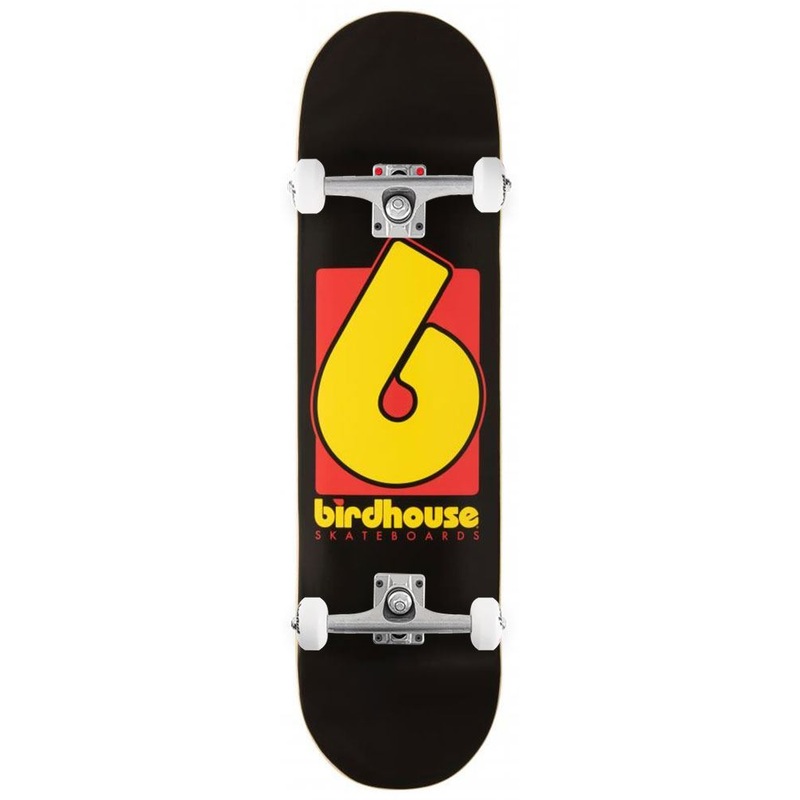Birdhouse B Logo Black x Venom Skateboards Custom Complete Skateboard - 8.25