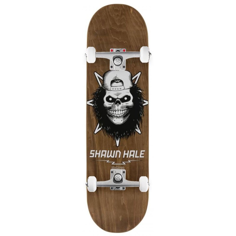 Birdhouse Pro Hale Skull Custom Complete Skateboard - 8.5"