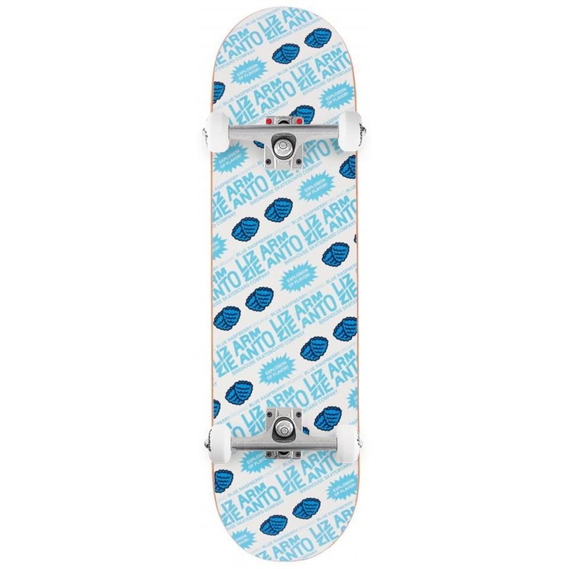 Birdhouse Pro Lizzie Blue Razz Custom Complete Skateboard - 8.25"