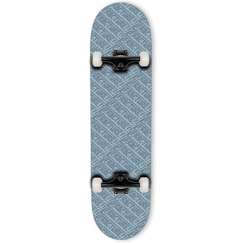 Fracture All Over Comic Grey Complete Skateboard 8.25"