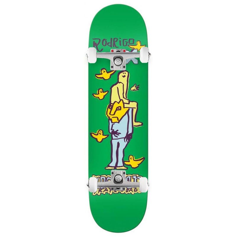 Krooked Guest Rodrigo Tx Guest (Ltd 1-555) Custom Complete Skateboard - 8.06"