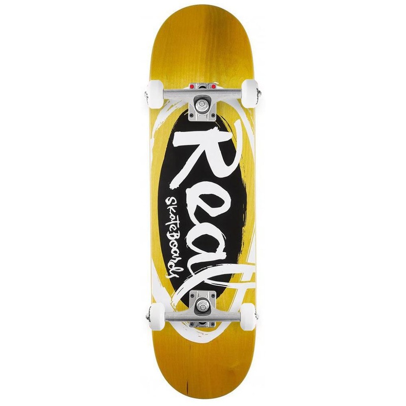 Real Team Oval Natas Custom Complete Skateboard - 8.06"