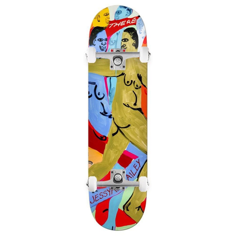 There Jessyka In Ur Face Custom Complete Skateboard - 8.25"