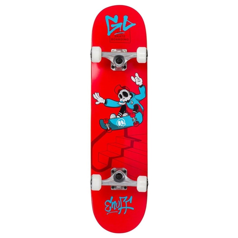 Enuff Skully Red Complete Skateboard - 7.75"