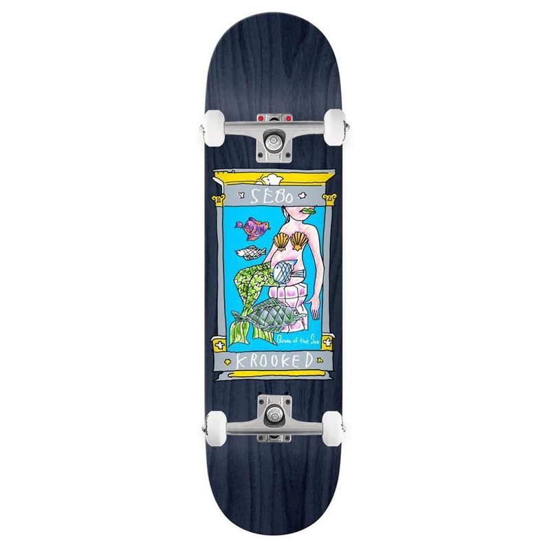 Krooked Pro Sebo Maritime Custom Complete Skateboard - 8.38"