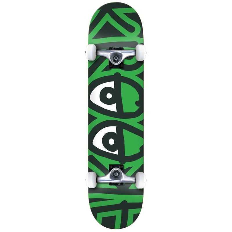 Krooked Team Big Eyes Complete Skateboard - 8.0"