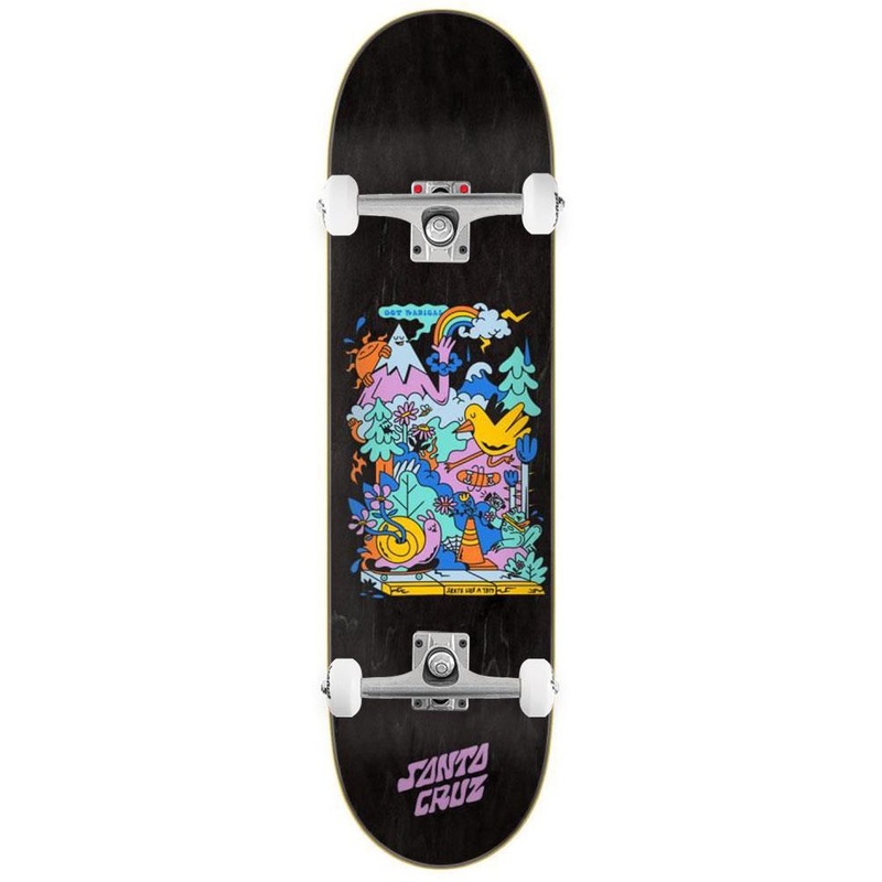 Santa Cruz Skate Like A Girl x Venom Custom Complete Skateboard - 8.0"