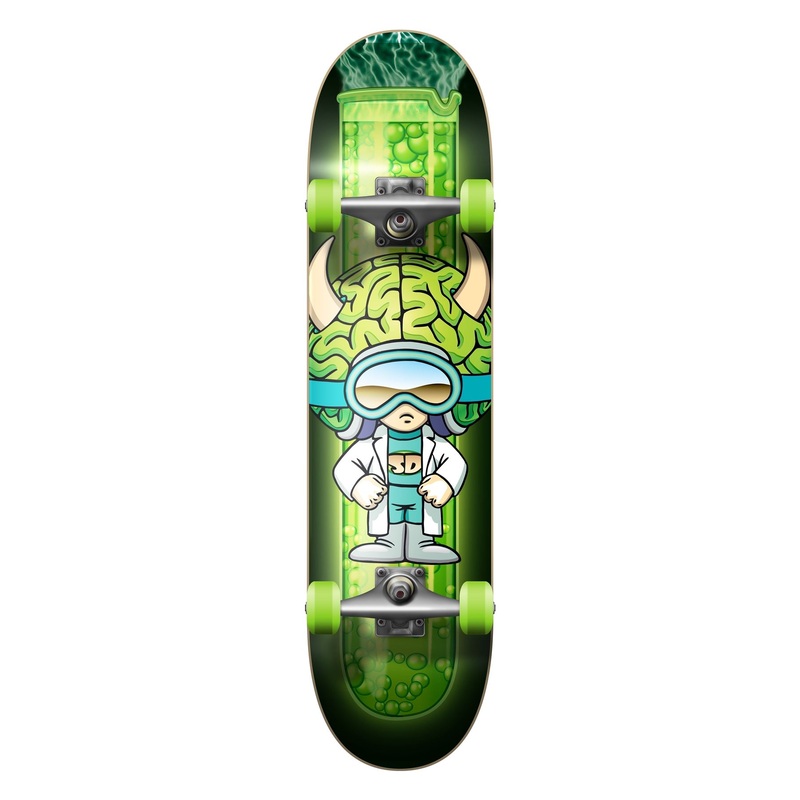 Speed Demons Brainiac Mini  Complete Skateboard - 7.0