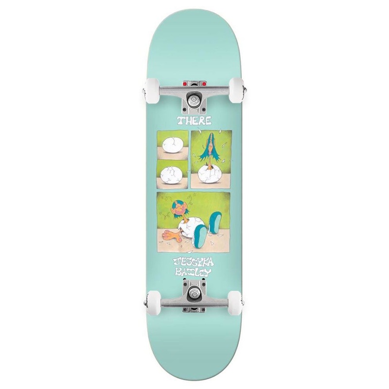 There Jessyka Beginners Custom Complete Skateboard - 8.06"