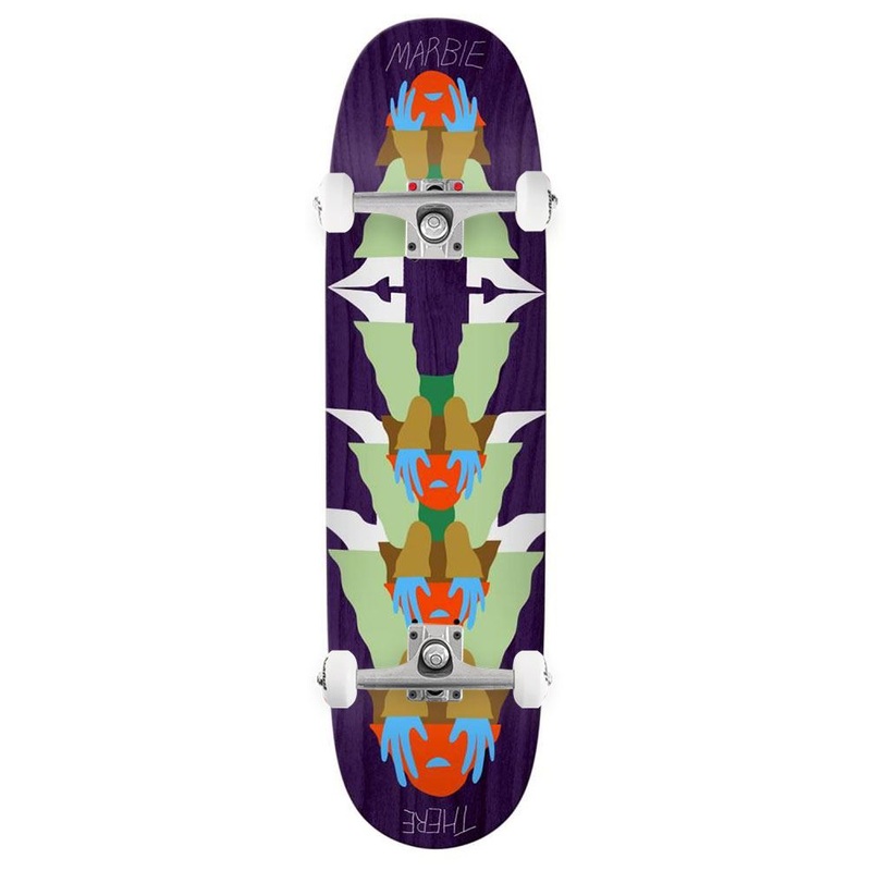 There Marbie Reflect Custom Complete Skateboard - 8.5"