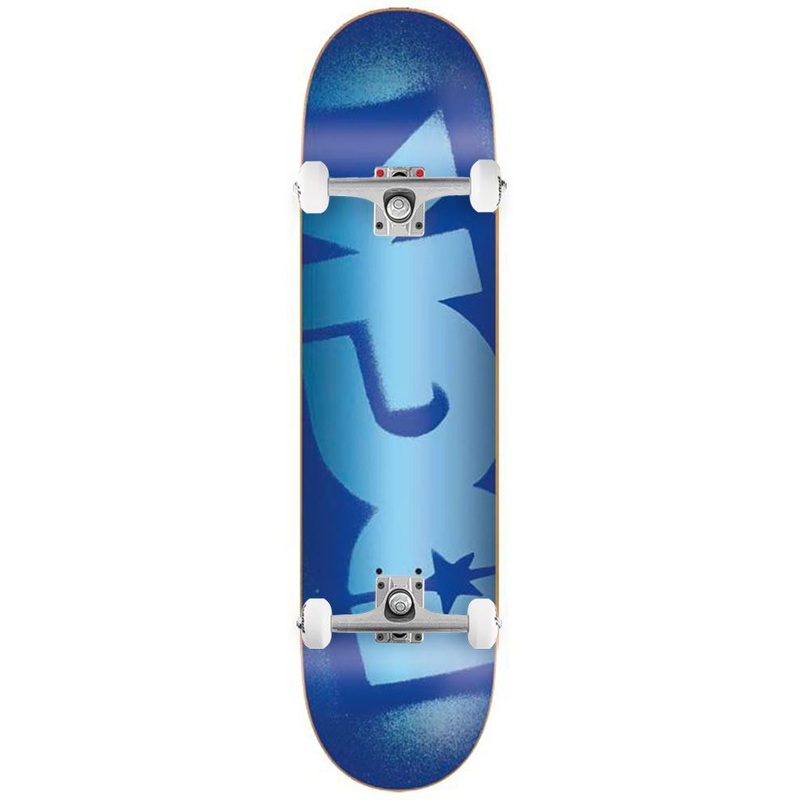 DGK O.G. Logo (Foil) Blue Foil Complete Skateboard - 8.1"