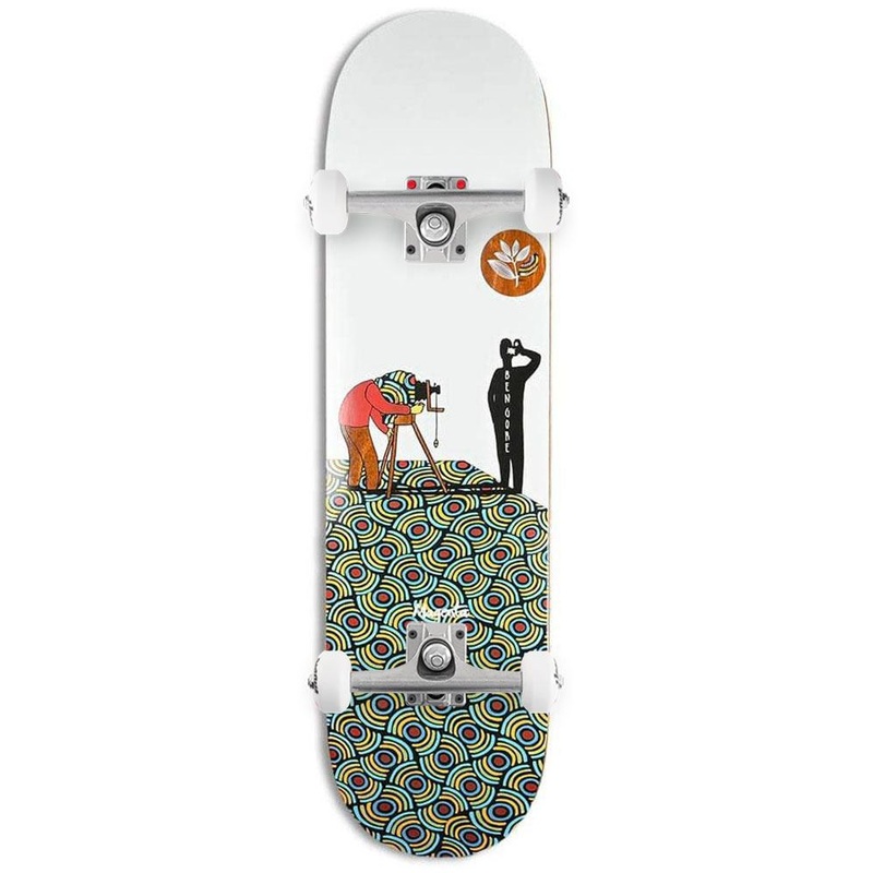 Magenta Ben Gore Photographer Board Complete Skateboard - 8.25"