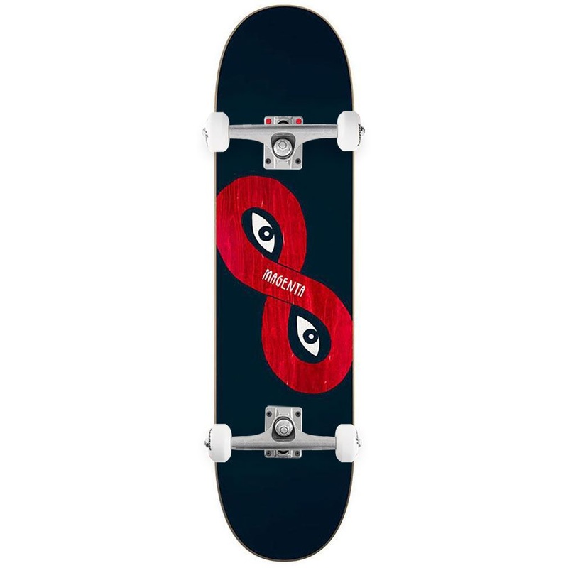 Magenta Extravision One Off Board Complete Skateboard - 8.25"