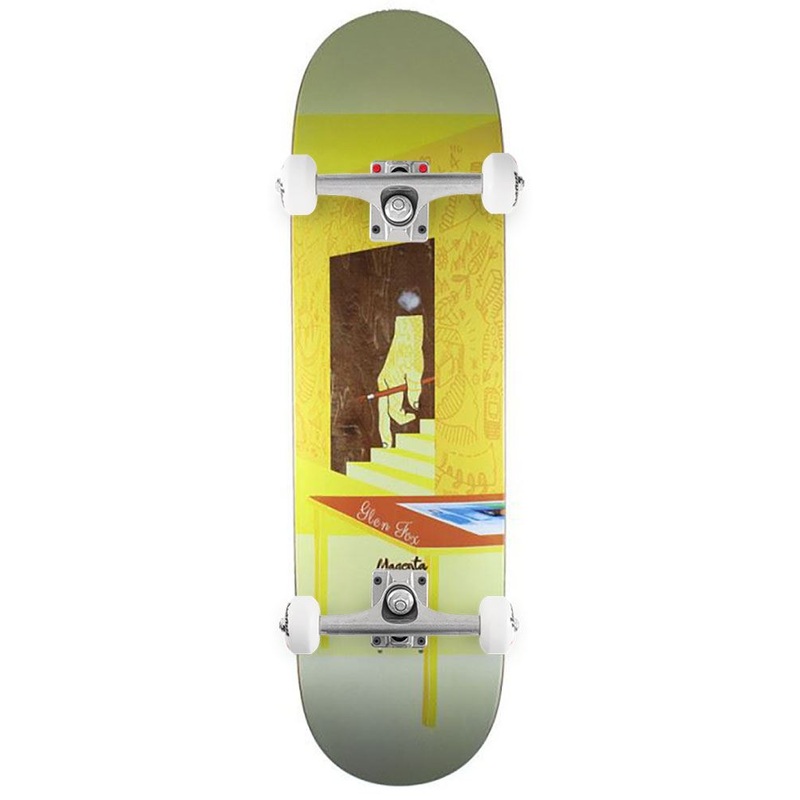 Magenta Glen Fox Sleep Board Complete Skateboard - 8.125"