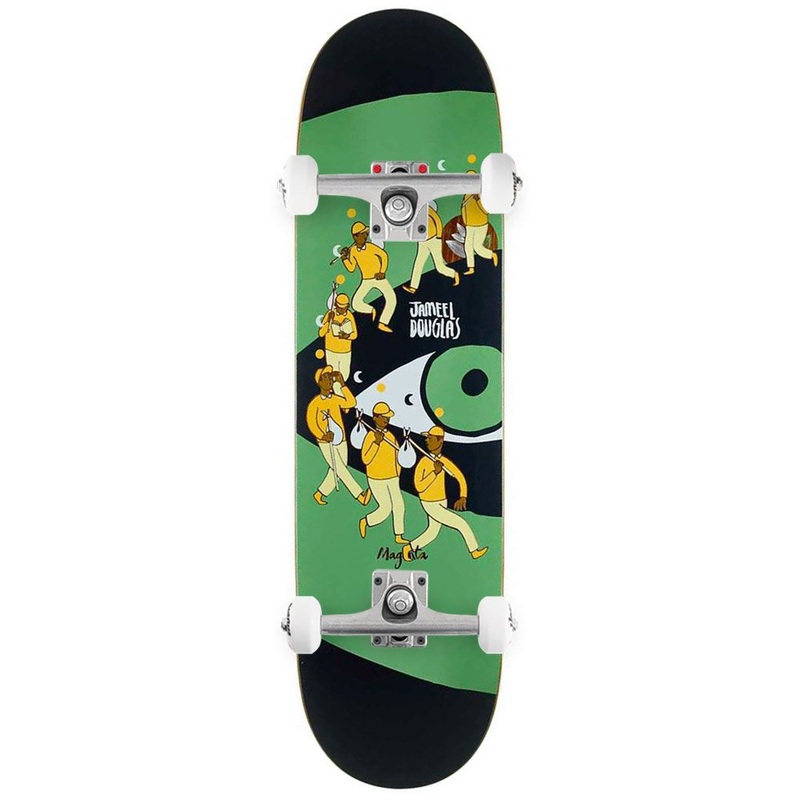 Magenta Jameel Douglas Extravision Complete Skateboard - 8.125"
