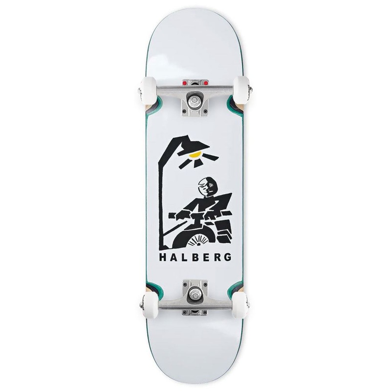 Polar Skate Co. Hjalte Halberg Insomnia Wheel Wells x Venom Skateboards Custom Complete Skateboard - 8.25"