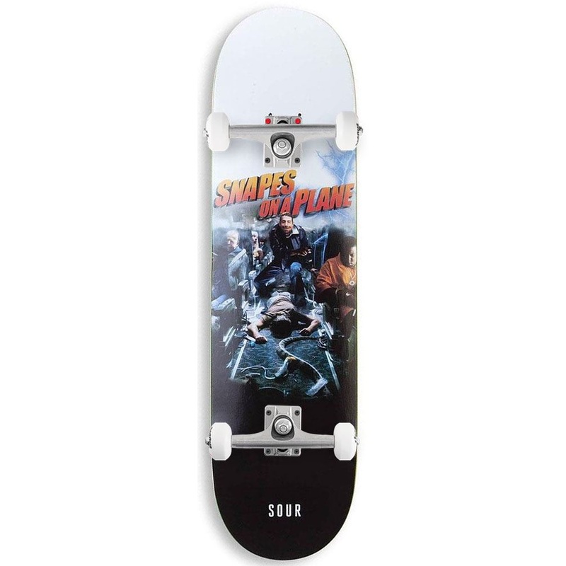 Sour Solution 'Snapes On A Plane' Complete Skateboard - 8.125"