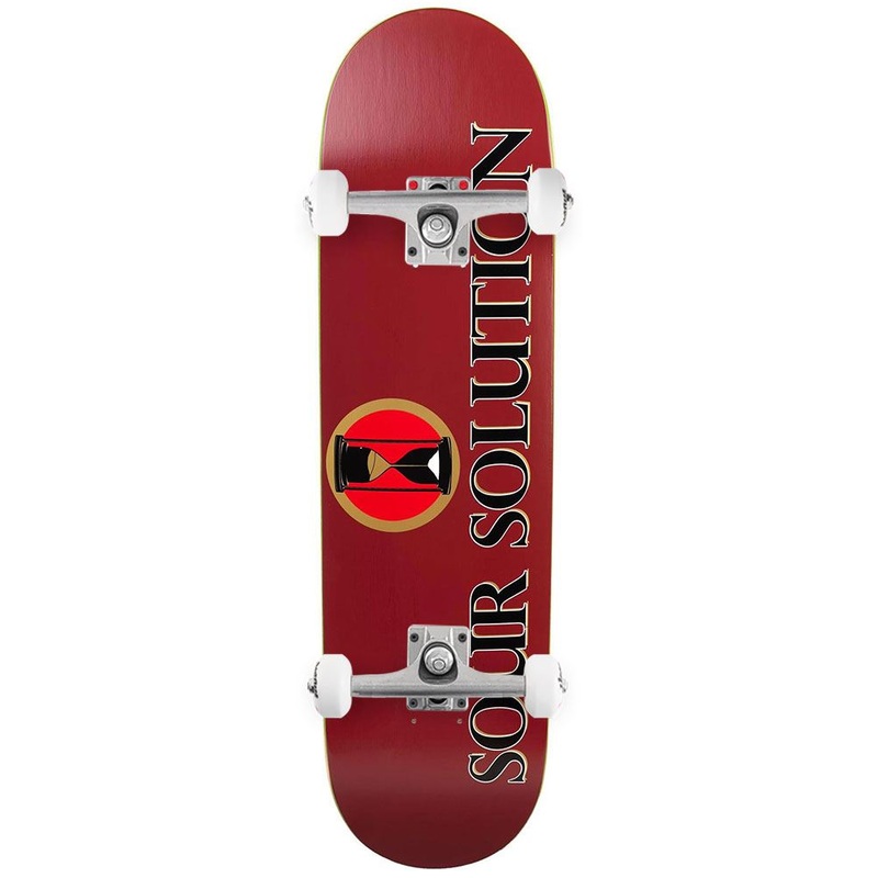 Sour Sourcardi Blood Red Complete Skateboard - 8.25"