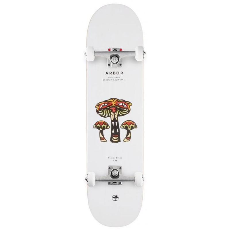 Arbor Whiskey Forage Custom Complete Skateboard - 7.75"