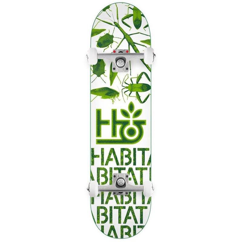 Habitat Insecta Green Complete Skateboard - 7.75"
