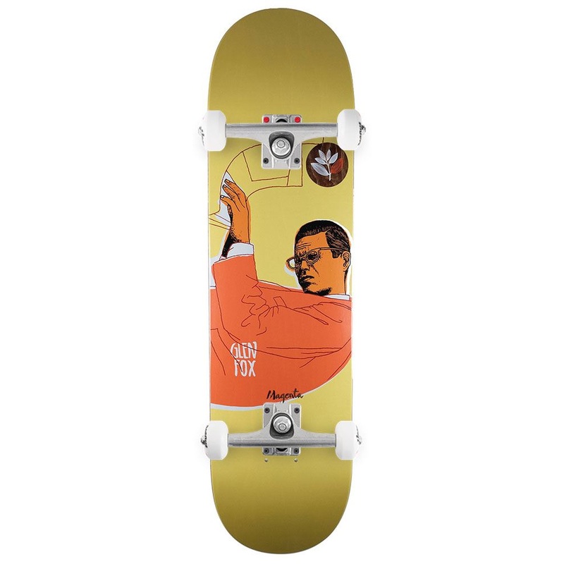Magenta Glen Fox Free Jazz (Steep) Complete Skateboard - 8.25"