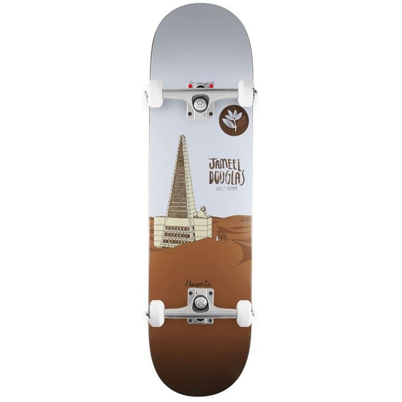 Magenta Jameel Douglas Guest Board Complete Skateboard - 8.0"