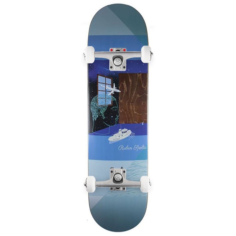 Magenta Ruben Spelta Sleep Board Complete Skateboard - 8.4"