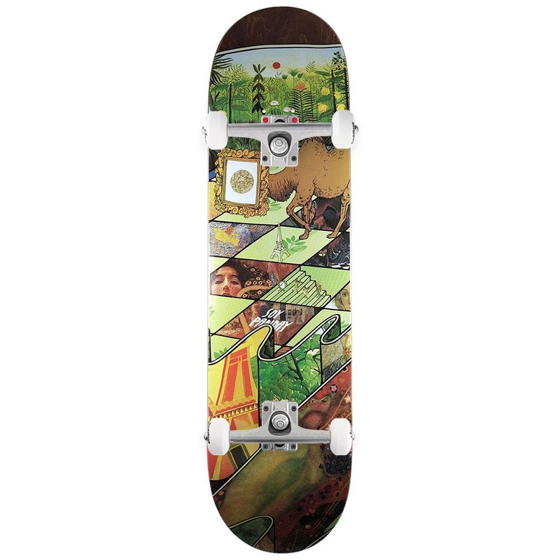 Magenta Soy Panday Museum Series (Steep) Complete Skateboard - 7.75"