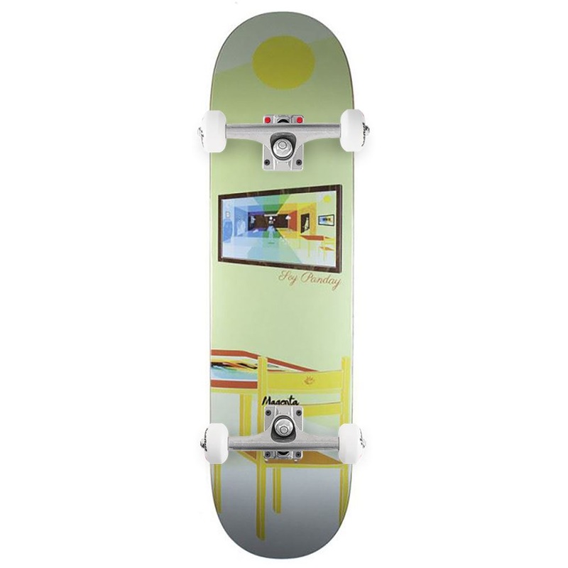 Magenta Soy Panday Sleep Board Complete Skateboard - 8.4"