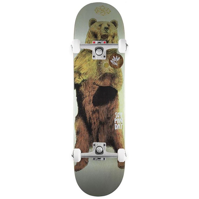 Magenta Soy Panday Zoo Serie Board Complete Skateboard - 7.75"