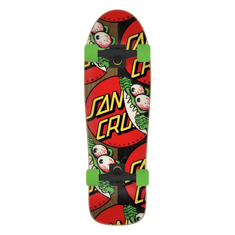 Santa Cruzer Complete Beware Dot Shaped - 9.7" x 31.7"