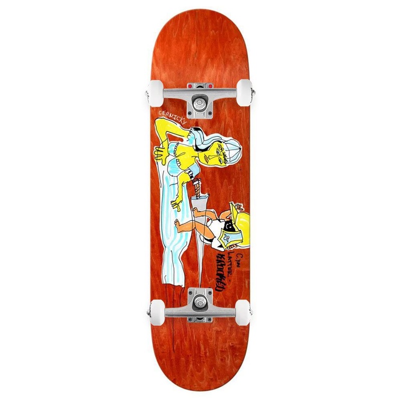 Krooked Cernicky Latter x Venom Custom Complete Skateboard - 8.38"