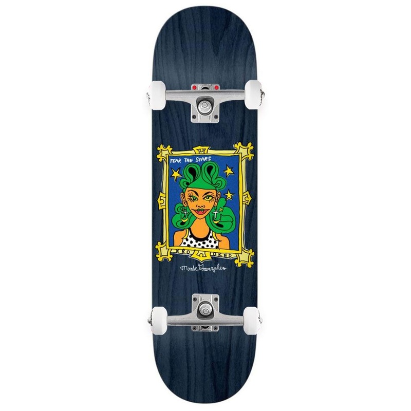 Krooked Gonz Fear x Venom Custom Complete Skateboard - 8.5"