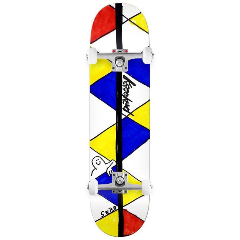 Krooked Pro Sebo Cornelius x Venom Custom Complete Skateboard - 8.06"